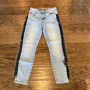 7 For All Mankind Luxe Vintage The Ankle Skinny Size 25
